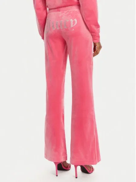 Juicy Couture Sportinės kelnės Christine Flared Leg rožinė