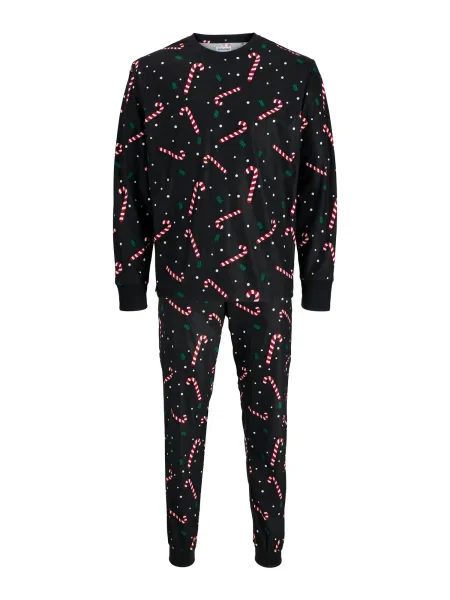 Jack & Jones Pijama Tristan negru