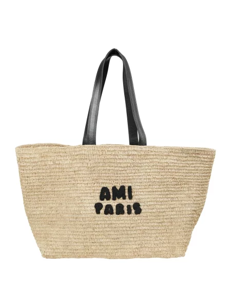 Torebka Ami Paris beżowa