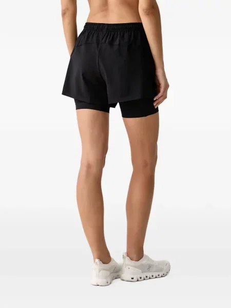 Pantaloni scurți On cu imagine negru