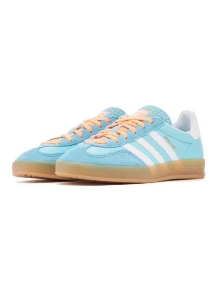 Sneakersy Adidas Gazelle zamszowe niebieskie