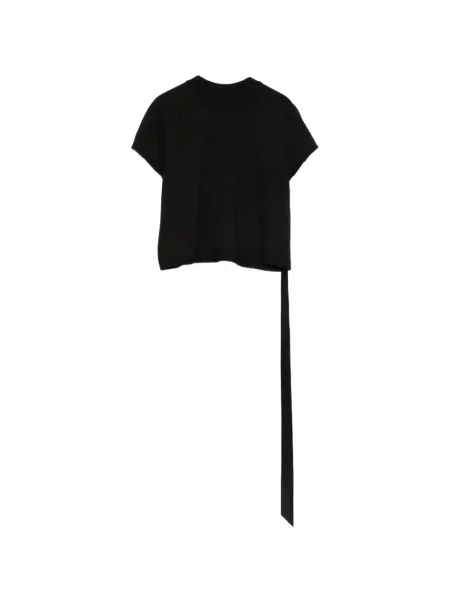 Długa koszulka Rick Owens Drkshdw na ramiączkach czarna