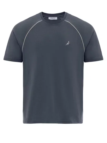 Moxx Paris Tricou gri alb