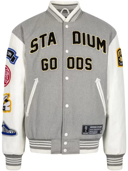 Geacă Stadium Goods® de lână gri