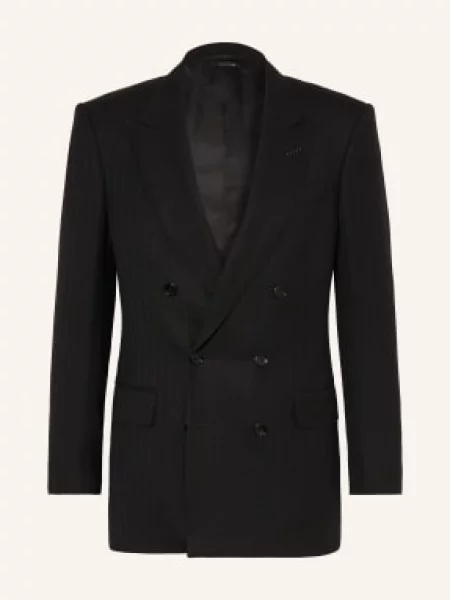 Tom Ford Marynarka Extra Slim Fit schwarz czarna