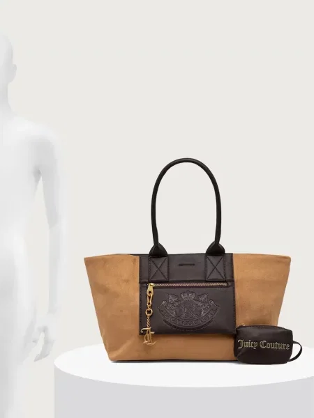 Juicy Couture сумка-шопер з імітації замші BONNIE