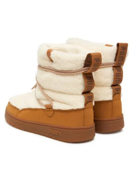 Puma Hótaposó Snowbae Suede Wns 02 Ekru barna