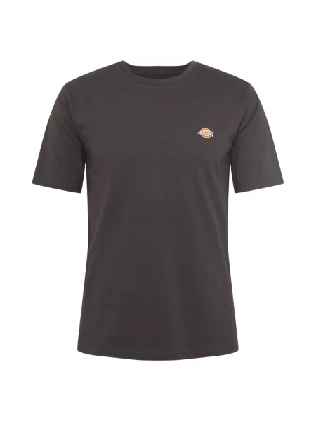 DICKIES Marškinėliai Mapleton šviesiai mėlyna / oranžinė-raudona juoda