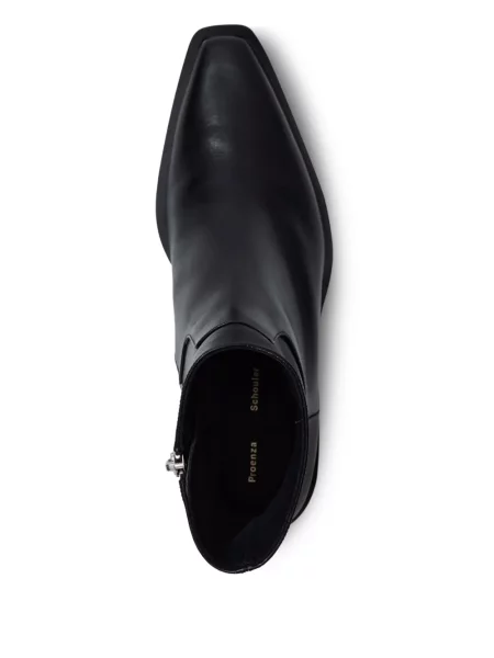 Kožne čizmice Proenza Schouler crna
