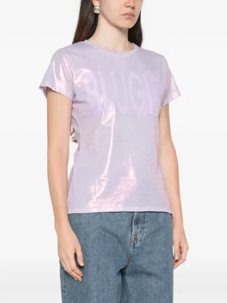 Tricou Blugirl cu imagine violet