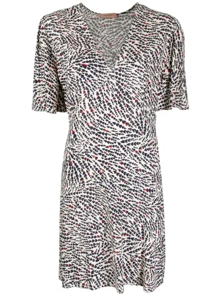 Rochie midi Twinset cu imagine până la genunchi de costum
