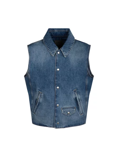 Kamizelka jeansowa Givenchy niebieska