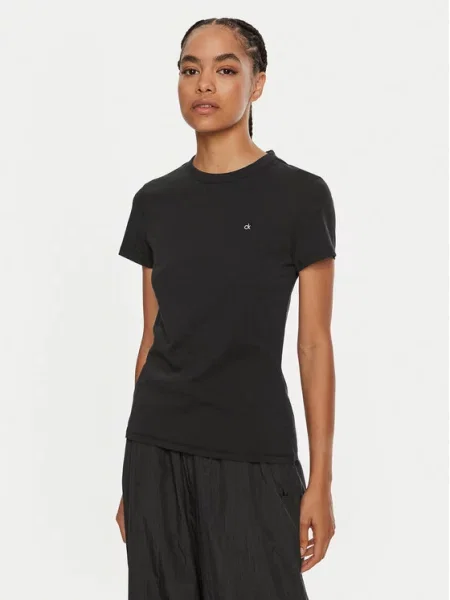 Calvin Klein T-shirt Emb Graphic crna