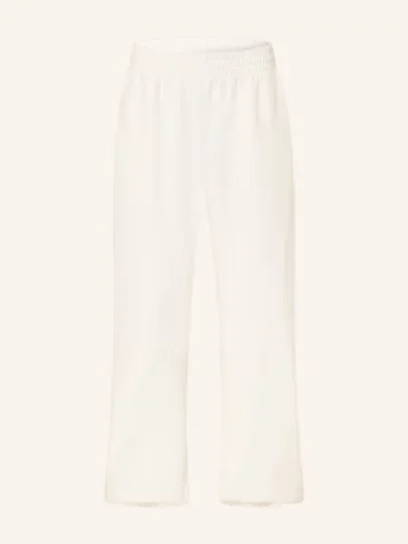 Adidas Spodnie Dresowe Soft Lux Loose beige beżowe