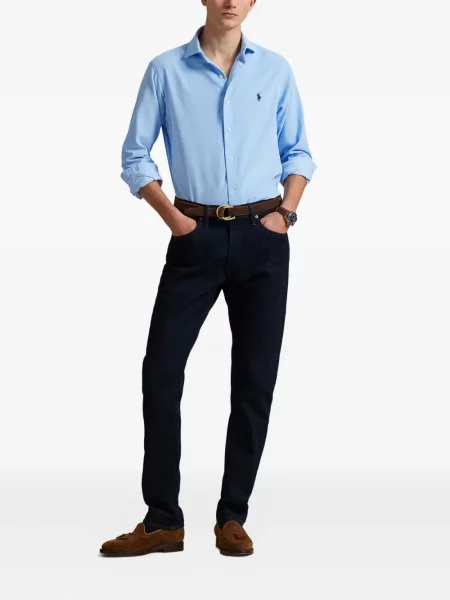 Șosete Polo Ralph Lauren cu 5 buzunare cu broderie tricotate albastru