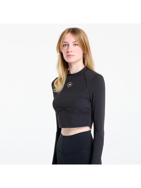 ADIDAS BY STELLA MCCARTNEY Funkčné tričko / biela čierna