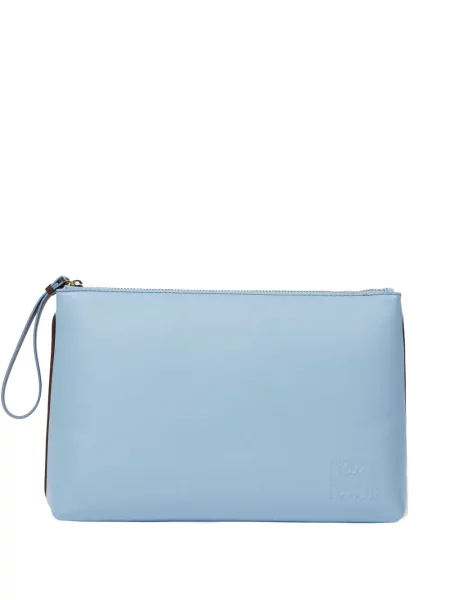 Portofel Paul Smith din piele albastru