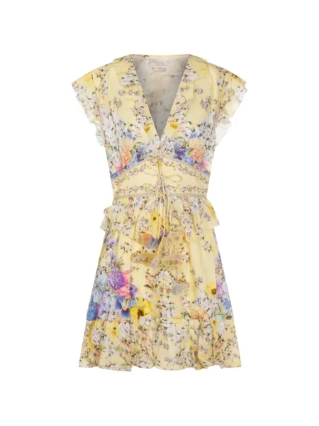 Rochie Camilla de costum galben