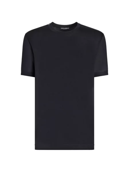 Tricou Dolce & Gabbana de mătase albastru