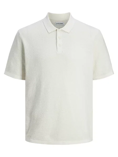 JACK & JONES Tricou George murdar alb