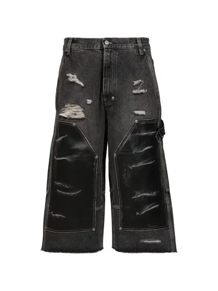 Дънки Alpinestars с протрити краища сиво