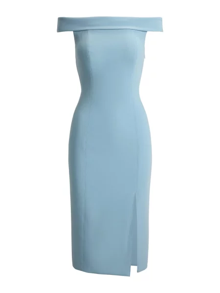Lauren Ralph Lauren Obleka pastelno modra