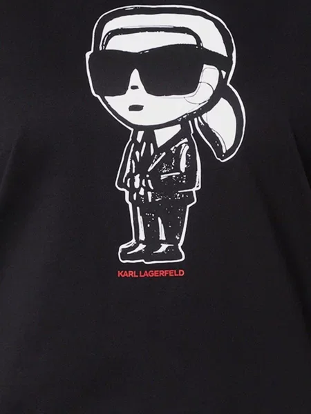 Футболка Karl Lagerfeld чорна