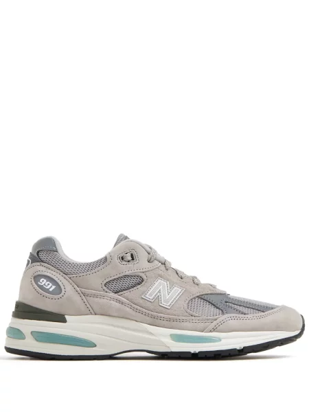 Sneakerși New Balance 327 din piele de căprioară negru