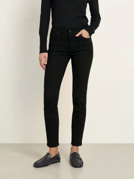 Allsaints Skinny Džíny Miller Skinny 5 black černé