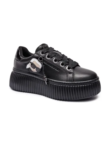 Sneakers KARL LAGERFELD negru