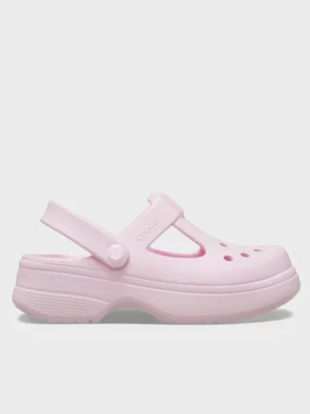 Детские сабо Crocs розовые
