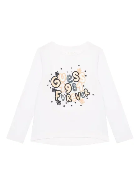 Μπλούζα Guess λευκό