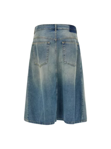 Spódnica midi Maison Margiela niebieska