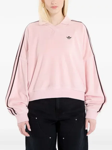 Dlouhé běžecké boty Adidas Terrex s krátkými rukávy s výstřihem do v černé