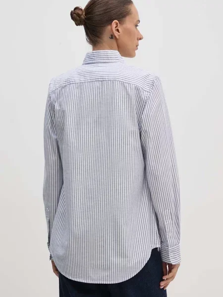 Košile Polo Ralph Lauren regular s klasickým límcem modrá