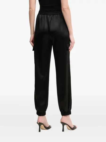 Pantaloni cargo Guess negru