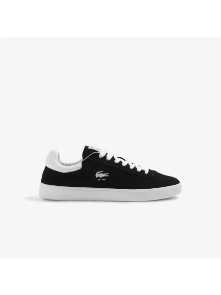Lacoste Skórzane Sneakersy Baseshot czarne