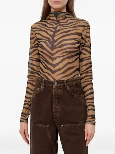 Top Amiri cu imagine cu model zebră