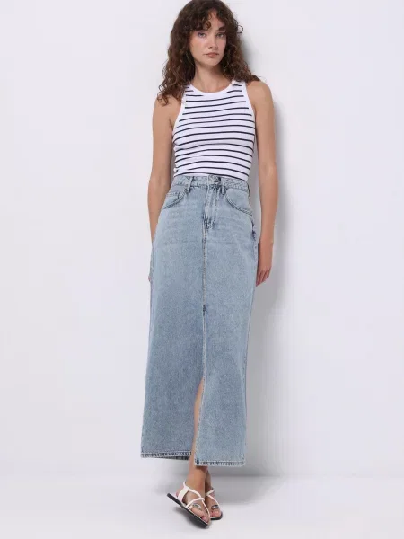 Спідниці Colin’s комбінований верх блакитний