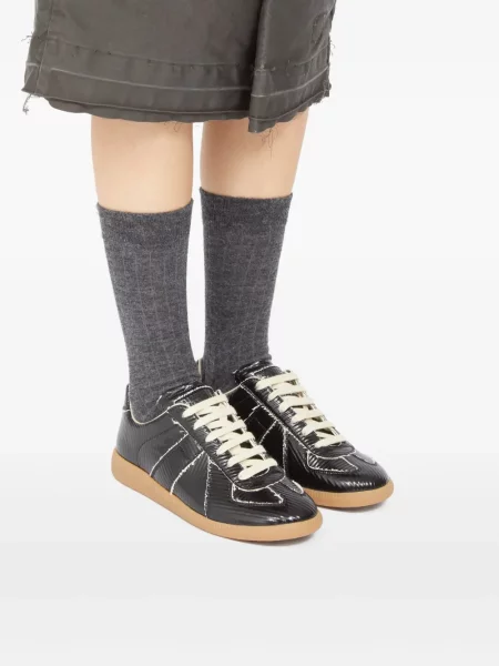 Sneakerși Maison Margiela negru