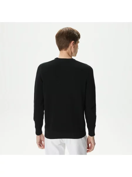Lacoste Sweter Lacoste czarny