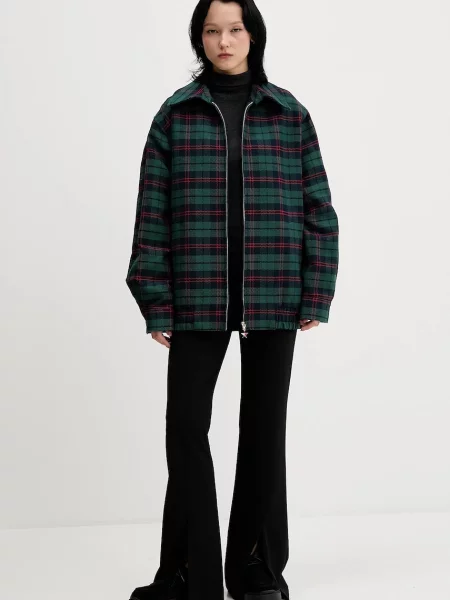Bunda Tommy Jeans zelená