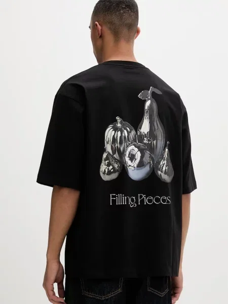 Póló Filling Pieces fekete