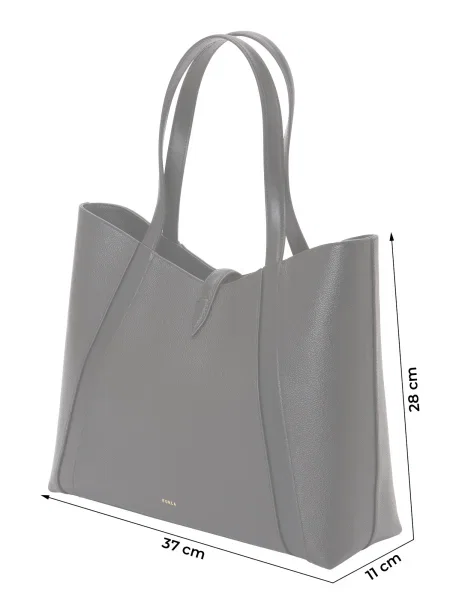 Shopper kabelka Furla čierna