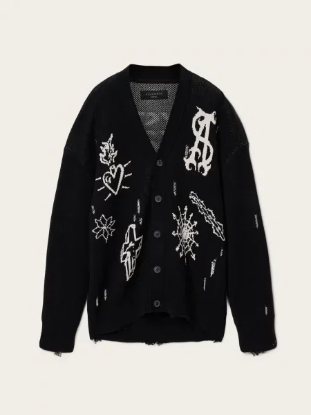 Кардиган All Saints черный