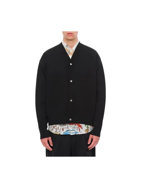 Kardigan Jacquemus wełniany czarny