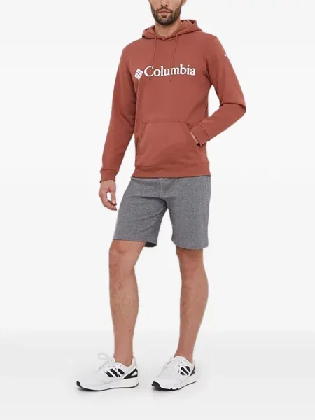 Hanorac cu glugă Columbia cu imagine maro
