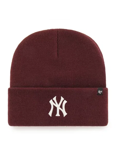47 brand sapka MLB New York Yankees bordó borvörös