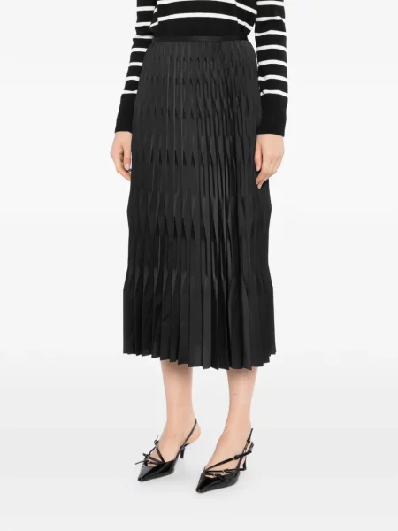 Fustă Jnby drapată negru