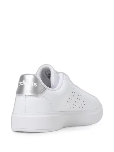 Δερμάτινα sneakers Adidas Gazelle με κορδόνια κόκκινο